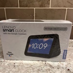 Lenovo smart clock with the google assistant